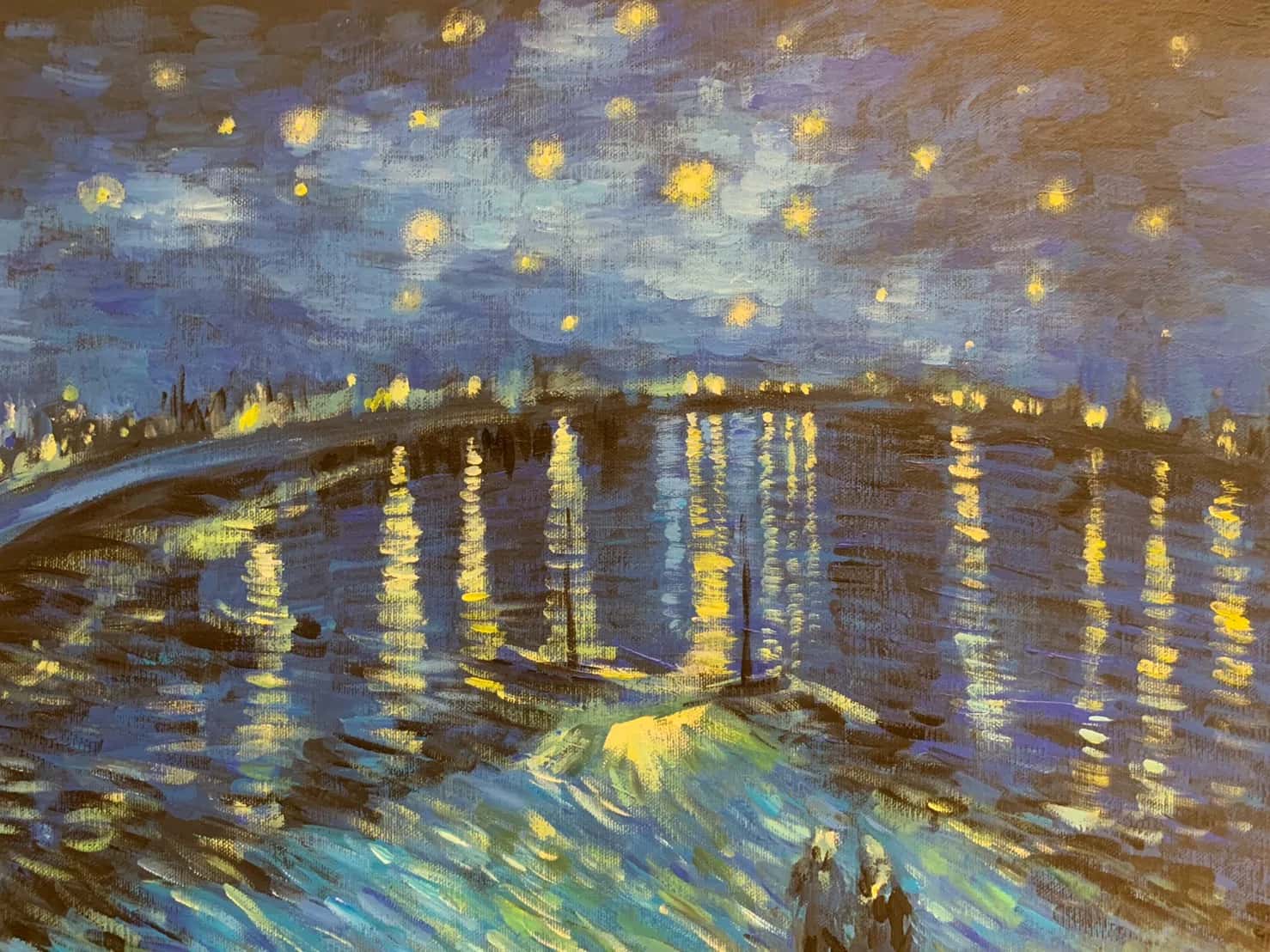 Van Gogh Starry Night Over the Rhone