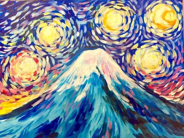 Fuji Van Gogh