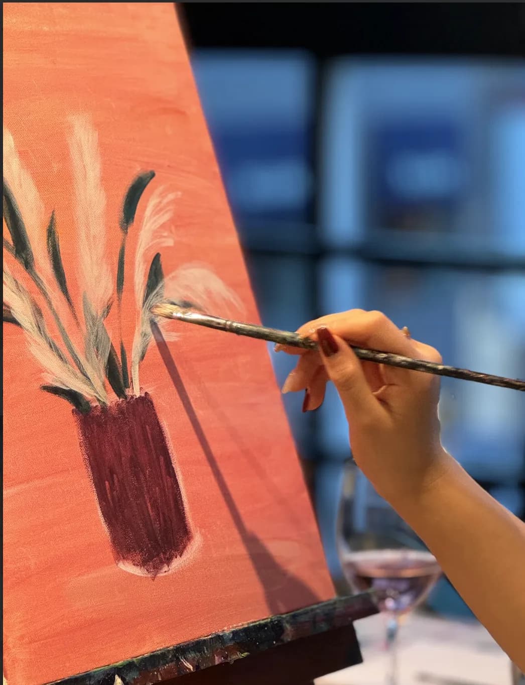 Dried Flowers in Vase 2
