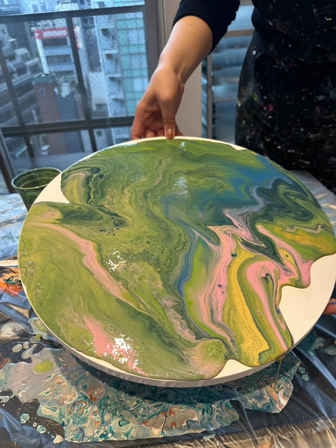 Paint Pouring
