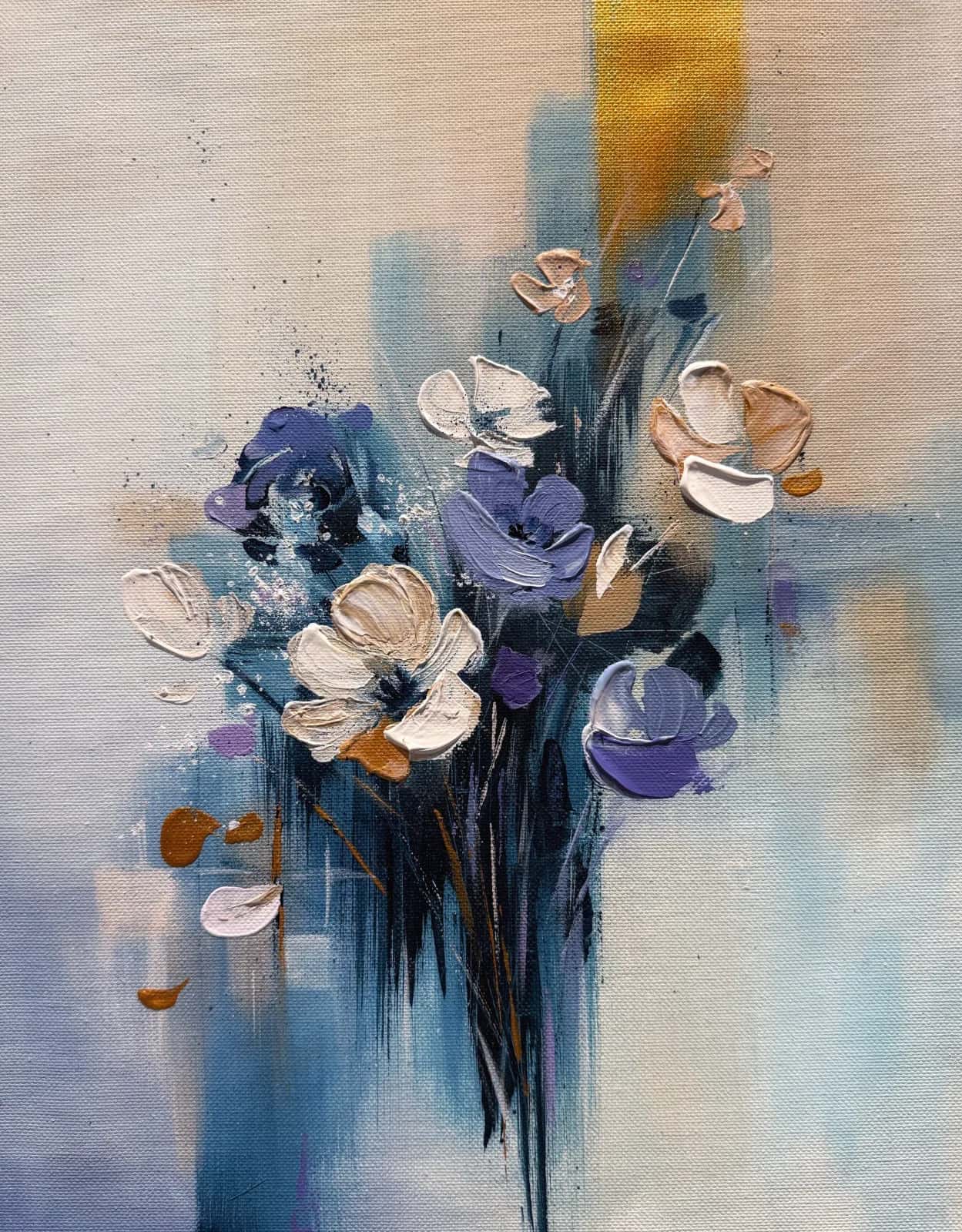 Purple Florals