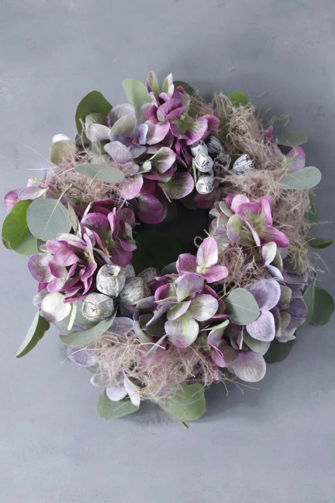 Flower Arrangement: Hydrangea Wreath