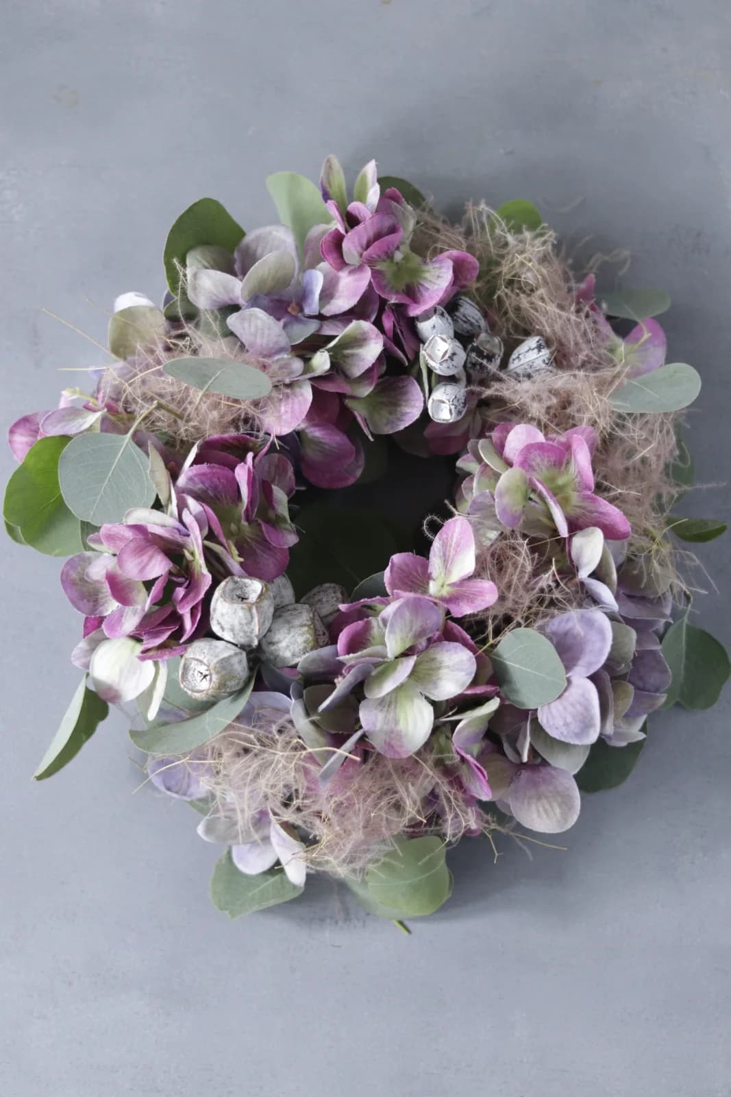 Flower Arrangement: Hydrangea Wreath