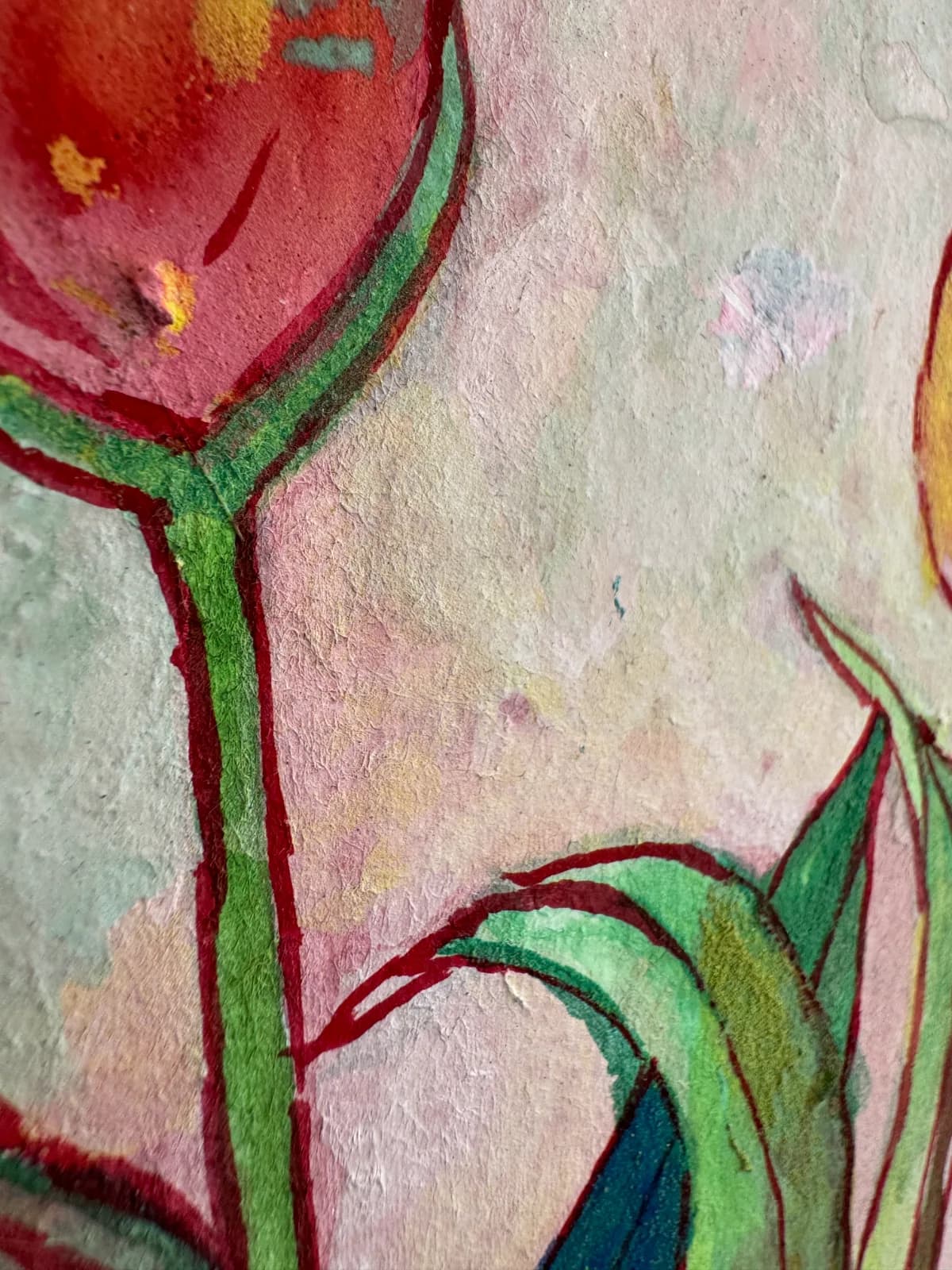 The Art of Nihonga – Tulips 3