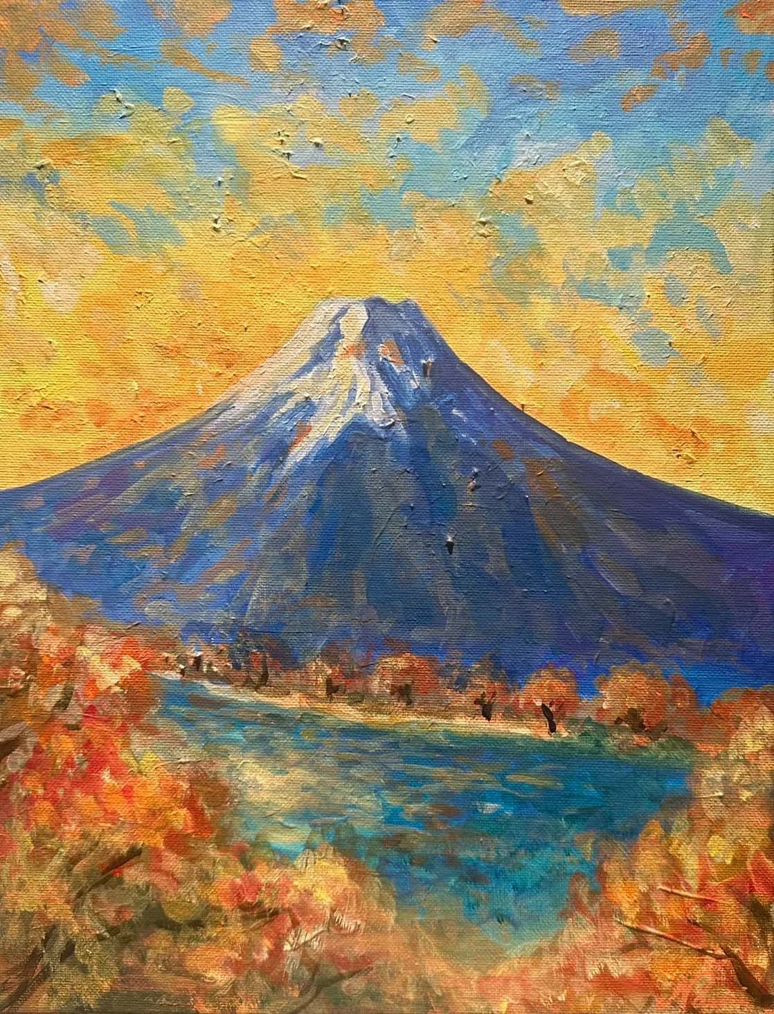 秋の富士山