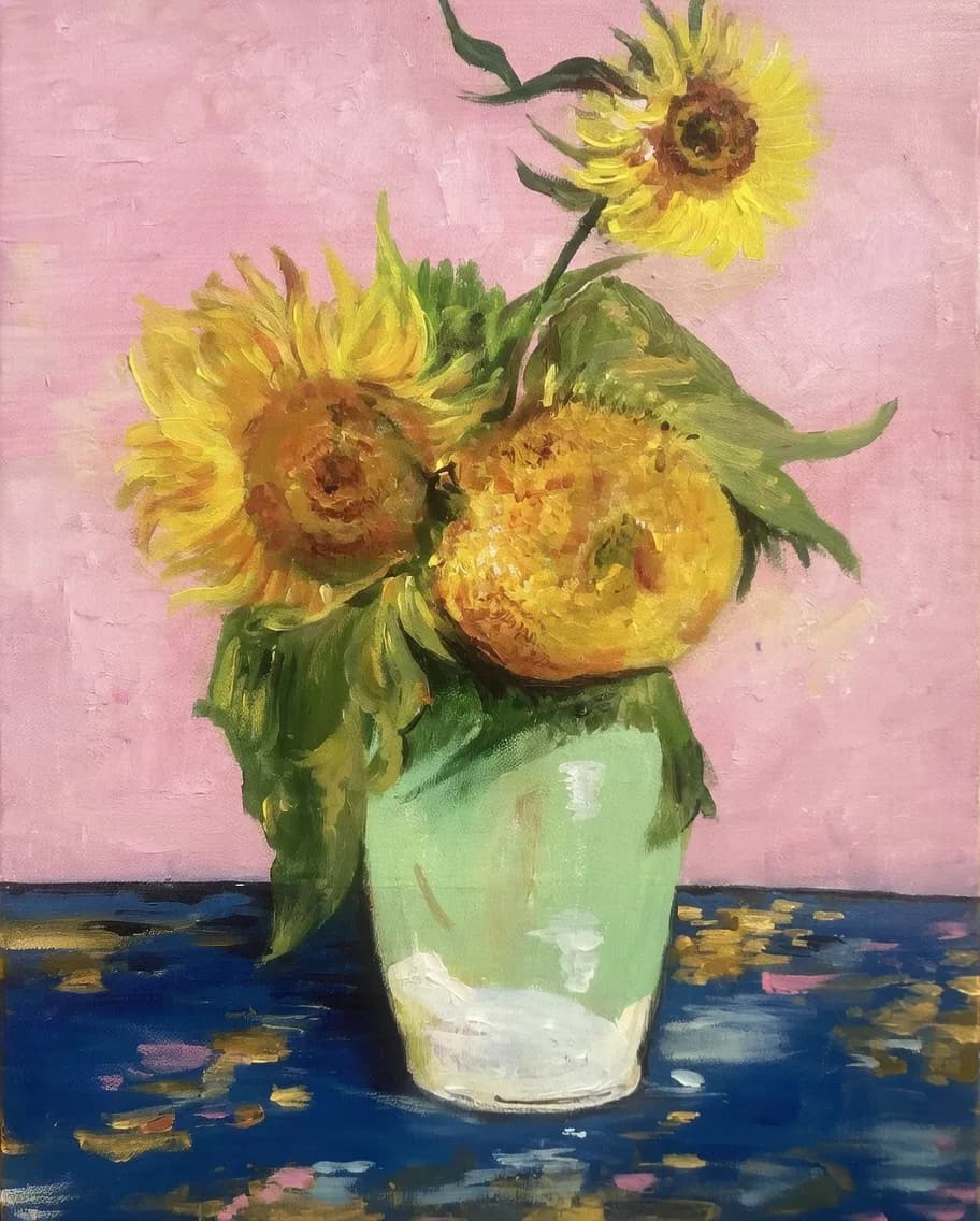 Van Gogh: Sunflowers 3