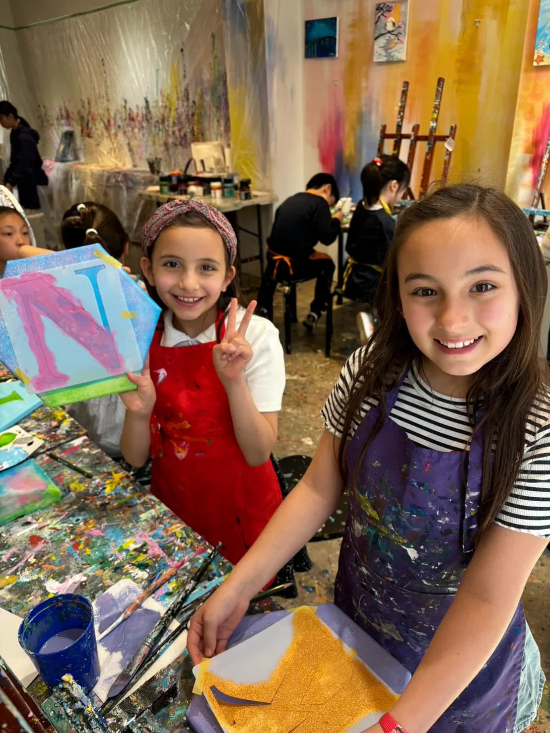 Kids: Hexagon Initial Art 2