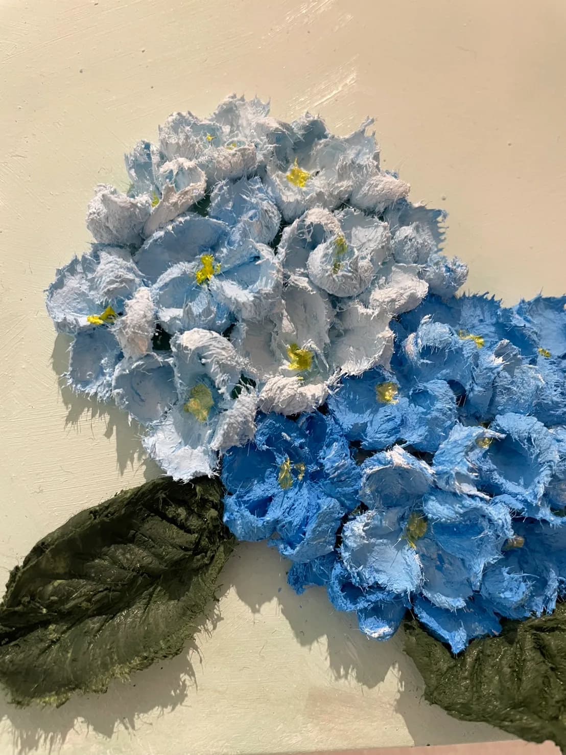 Introduction to Sculpture Painting- Hydrangea