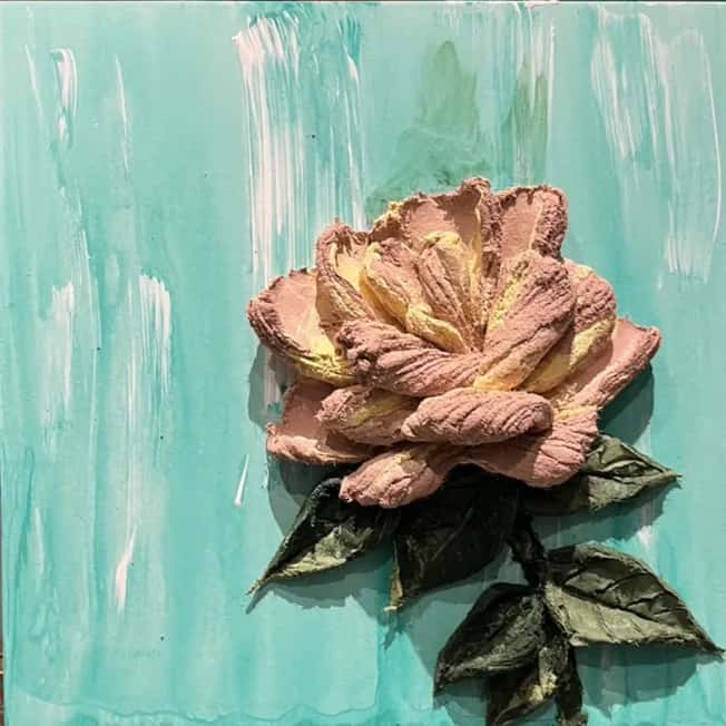 Introduction to Sculpture Painting: Rose