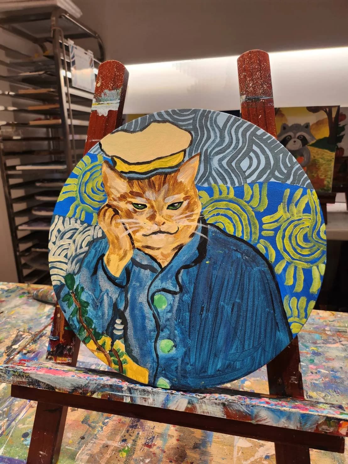 Van Gogh-Style Paint Your Pet 4