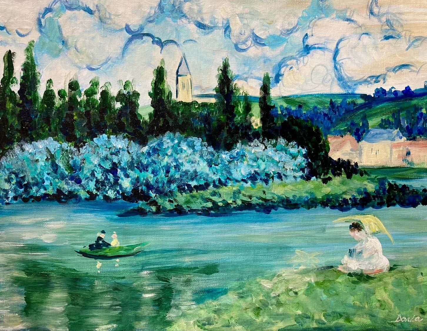 Monet’s The View of Vétheuil