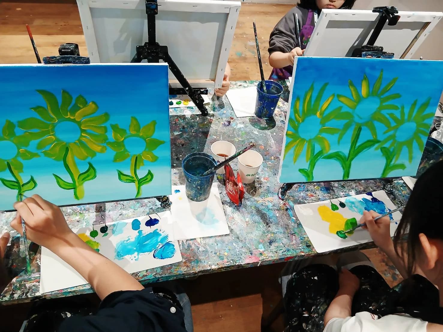 Kids: Sunflowers and Ladybugs 2