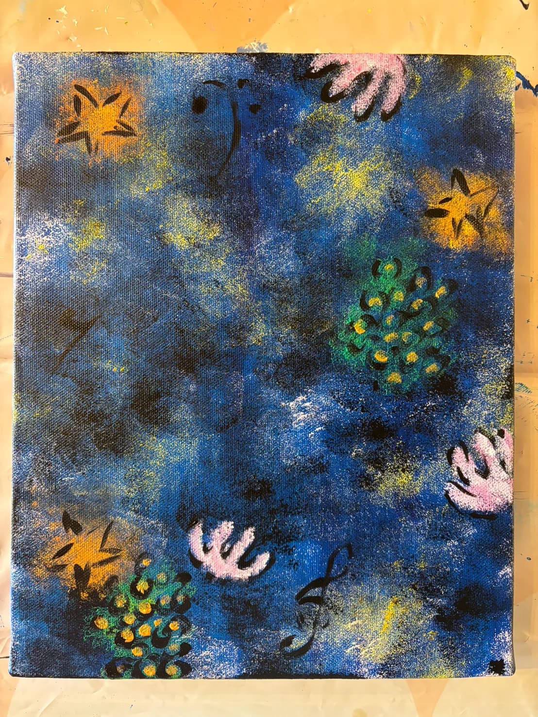 Metal Embossed Collage 4