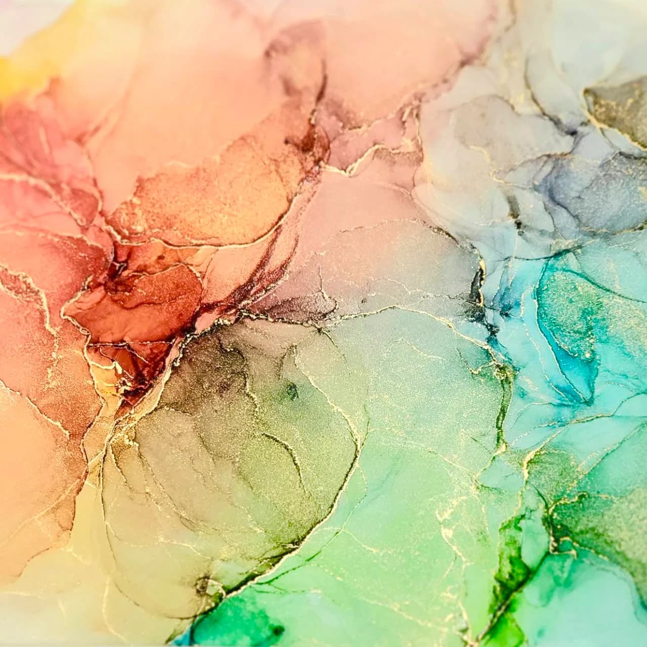 Alcohol Ink Art 2