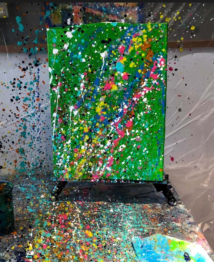Kids: Action Painting