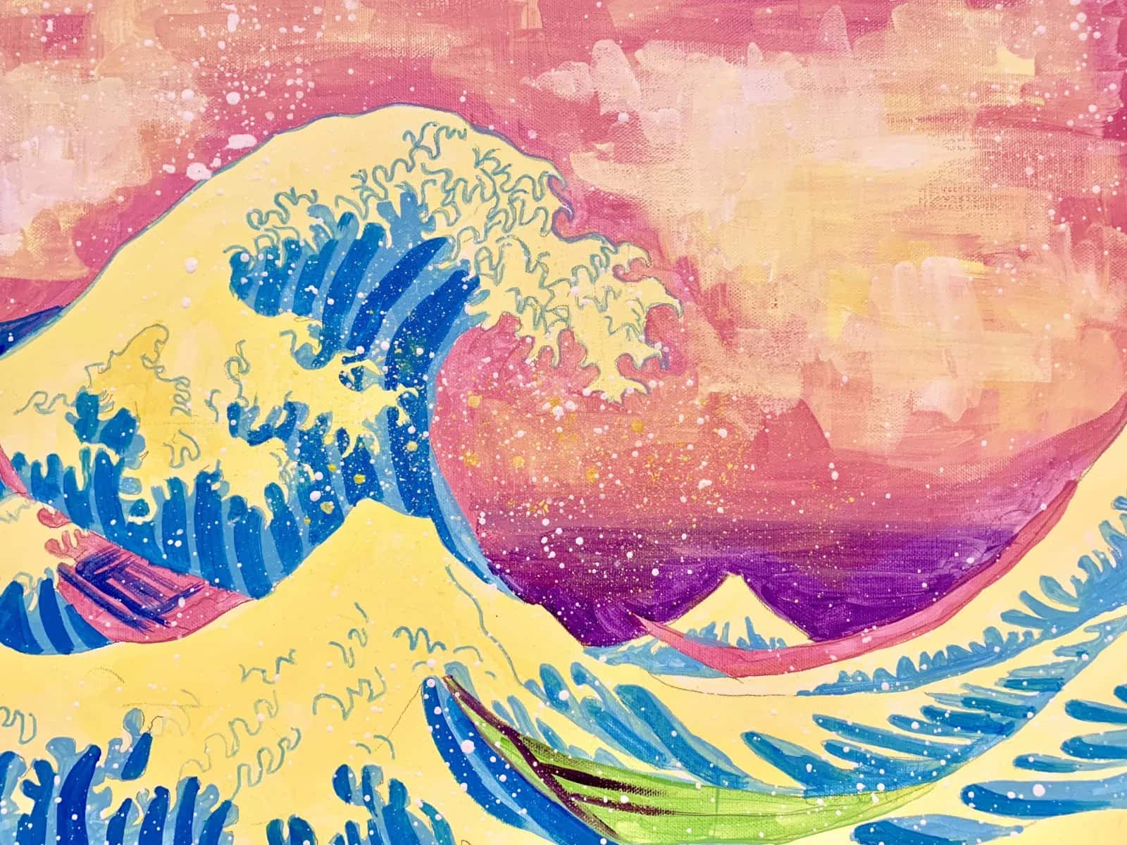 Pop-Art- Hokusai’s Great Wave