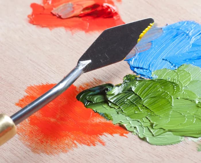 Palette Knife Texture Bouquet 2